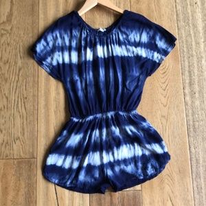 Splendid Tie-Dyed Rayon Romper Girls 14